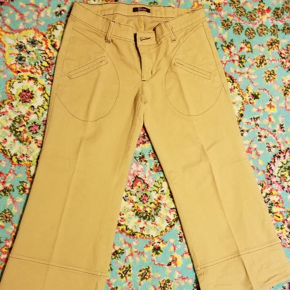 3/4 length, Wide-leg Capris - Picture 1 of 2